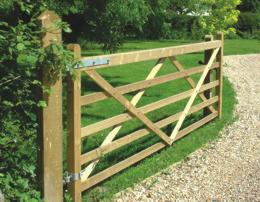 Wooden Field Gates